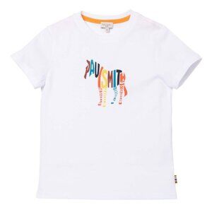 Paul Smith Junior Boys White Zebra T-shirt size 4